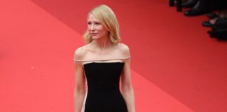 Cate Blanchett ha indossato un look custom made e gioielli Louis Vuitton per la 77° Edizione del Festival di Cannes