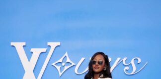 Celebrities at the Louis Vuitton Men's Spring-Summer 2025 Show at Maison de L'Unesco