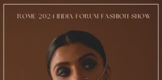 Rome 2024 India Forum Fashion Show