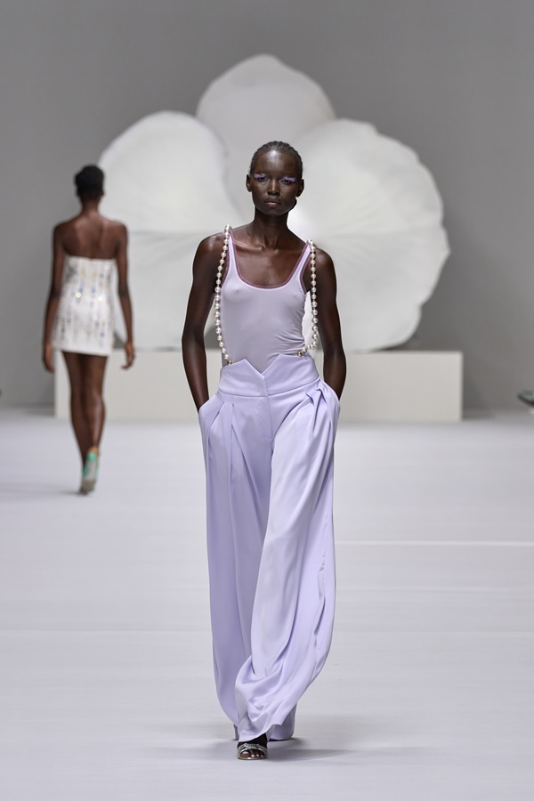 Lightness and femininity take center stage at the Genny SS25 Runway Show.