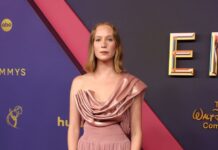 Hannah Einbinder wears custom Louis Vuitton to the 76th Primetime Emmy Awards