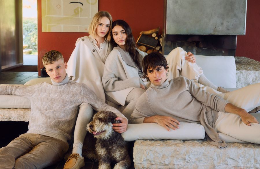 BORN FROM NATURE La Nuova Campagna Falconeri Celebra la Bellezza del Cashmere