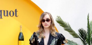 Suki Waterhouse indossa Antonio Marras al Veuve Clicquot Polo Classic  2024