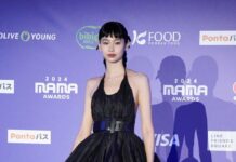 Hoyeon wears custom Louis Vuitton to the 2024 MAMA Awards