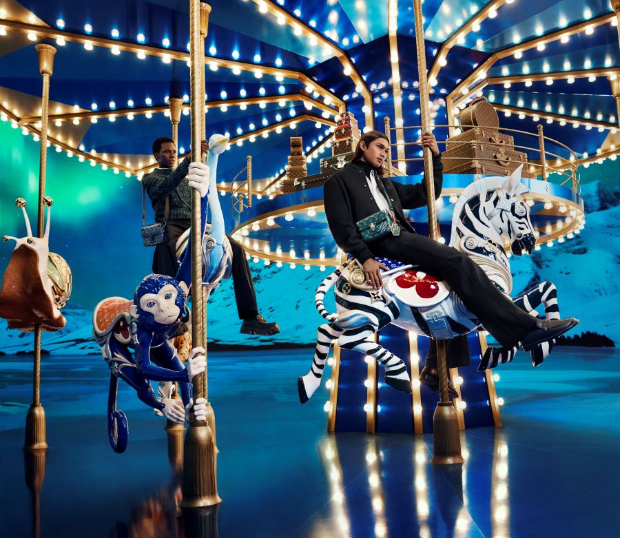 Louis Vuitton unveils its 2024 Holiday Campaign an enchanted Carousel Adventure