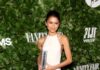 Zendaya receives the Spotlight Tribute Award in custom Louis Vuitton at the 34th Annual Gotham Awards