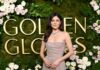 Attending the Golden Globes for "A Complete Unknown," Dior Ambassador Monica Barbaro floated in a strapless #DiorCouture gown by Maria Grazia Chiuri, her pearlescent glow perfectly complemented by Dior Beauty.