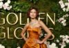 Zendaya wears custom Louis Vuitton to the 82nd Golden Globe Awards