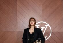 Celebrities at the Louis Vuitton Women's Fall-Winter 2025 Show at l'Etoile du Nord in Paris